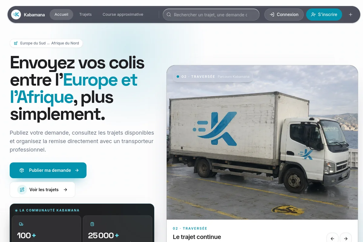 Capture du projet Kabamana